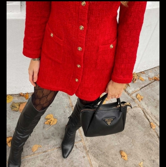 💥Bloggers Favorite Zara Textured Dress - Picture 7 of 13